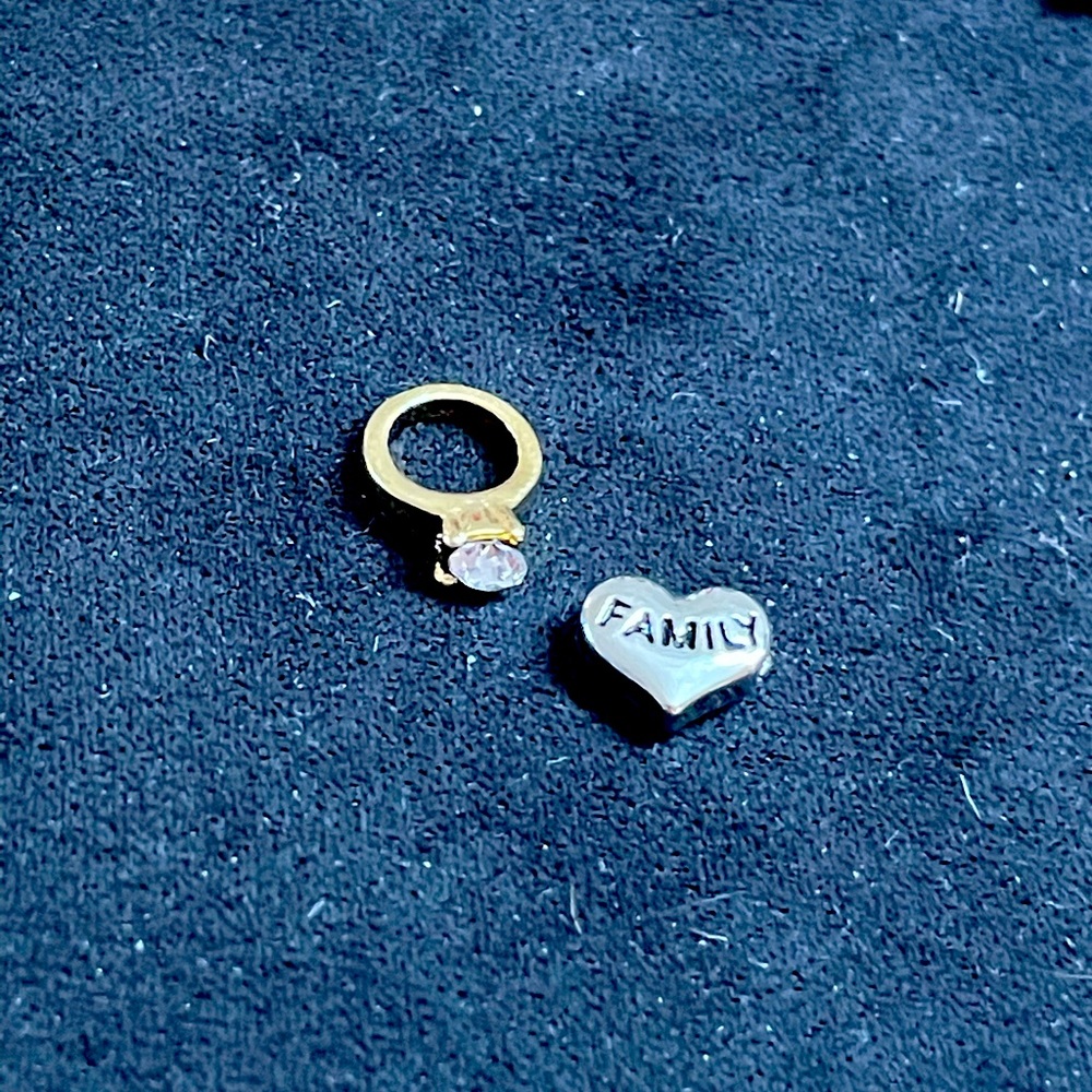 Origami Owl Set of Wedding Charms